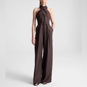 NWT ALC Murphy II Wide Leg Jumper - Brown